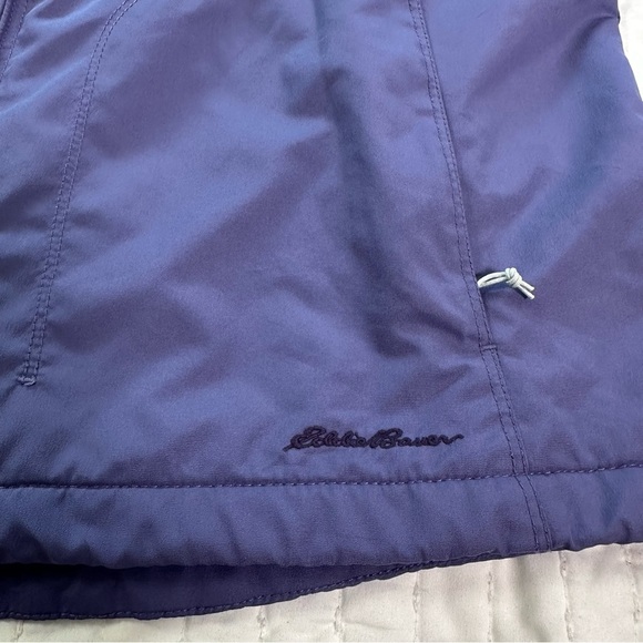 Eddie Bauer Women's Purple lightweight Water Repellent Ski Jacket - Picture 6 of 16